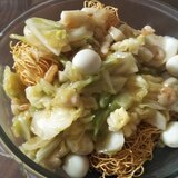 シーフードミックスを使った皿うどん